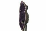 Massive Amethyst Geode Pair With Exceptional Color - Uruguay #171882-10